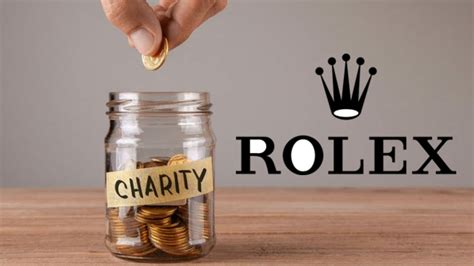 rolex is a charity|rolex charity donations.